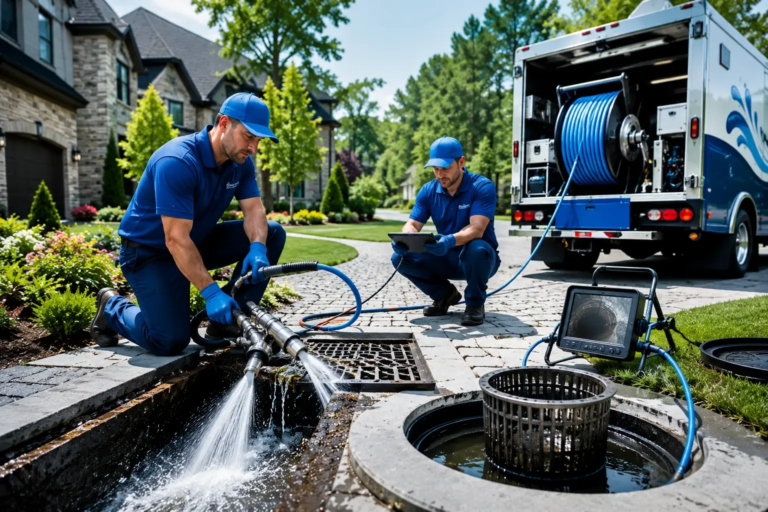 Local outdoor drain cleaning professionals in Frankfort, MI