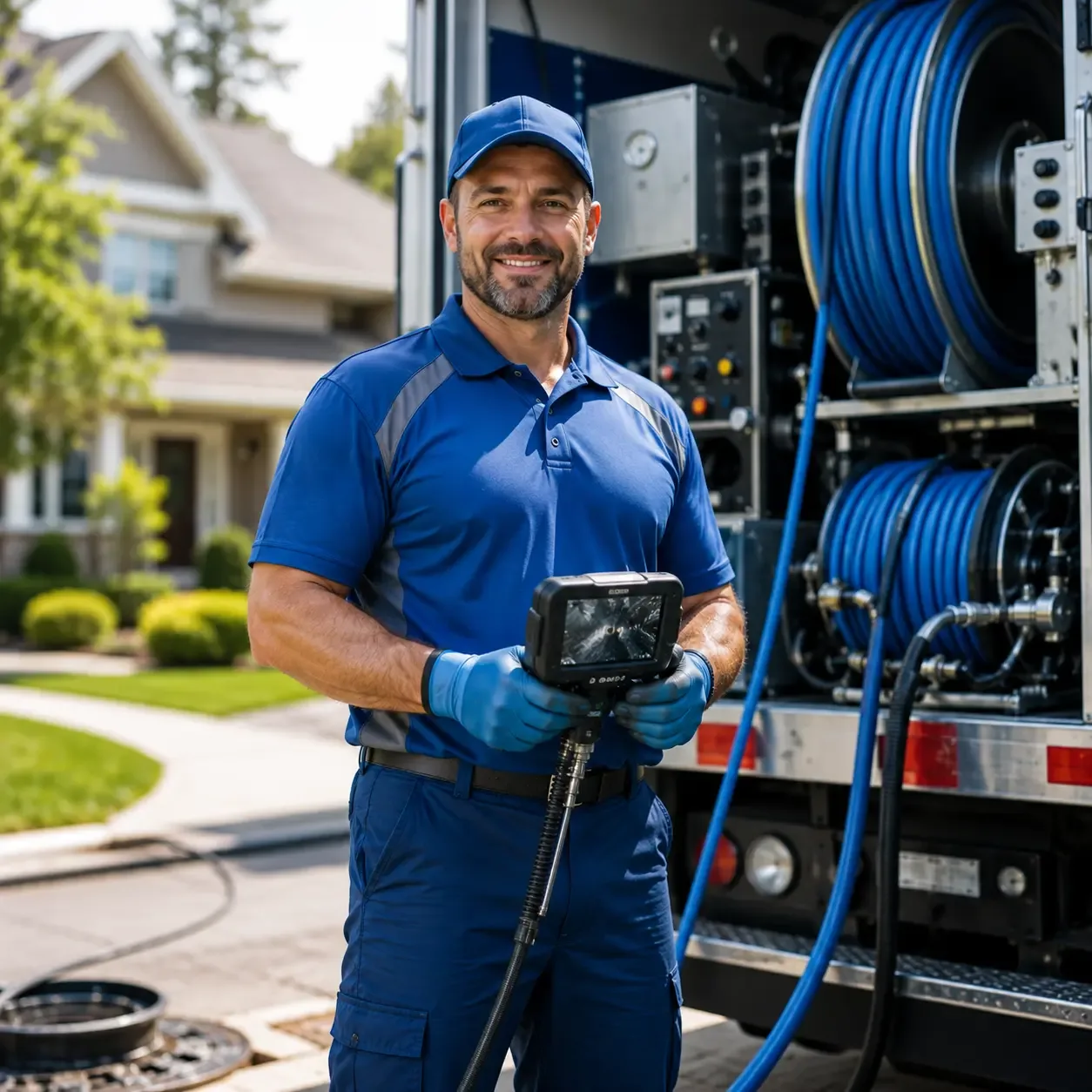 Local outdoor drain cleaning specialists in Frankfort, MI